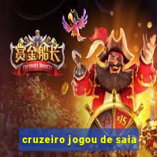 cruzeiro jogou de saia